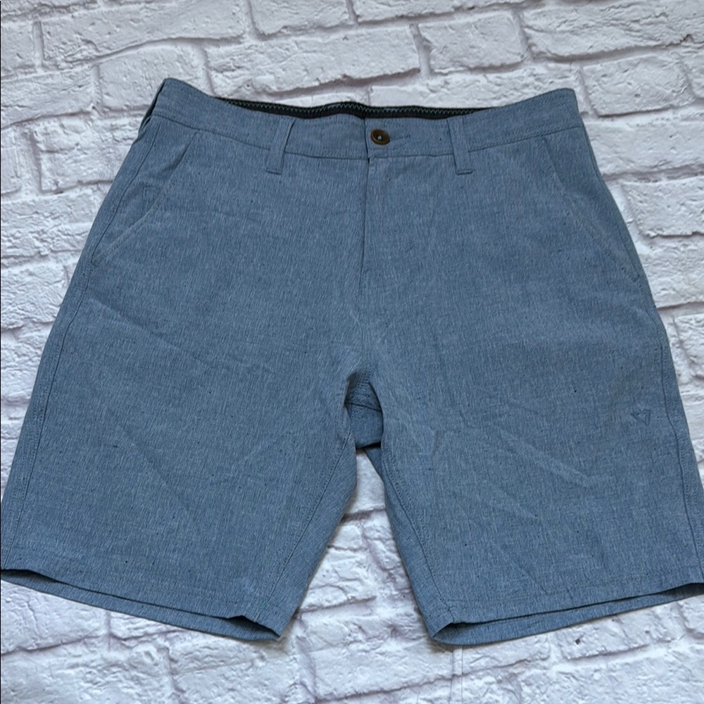 Vissla Men's Blue black specked walk short dress Shorts golf
